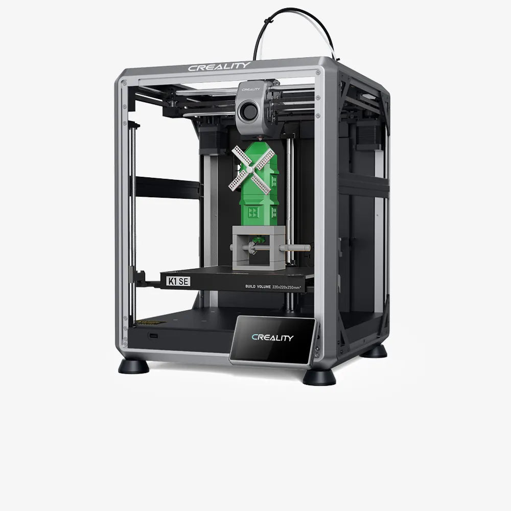 Creality K1 SE open-frame CoreXY 3D printer in the official product image
