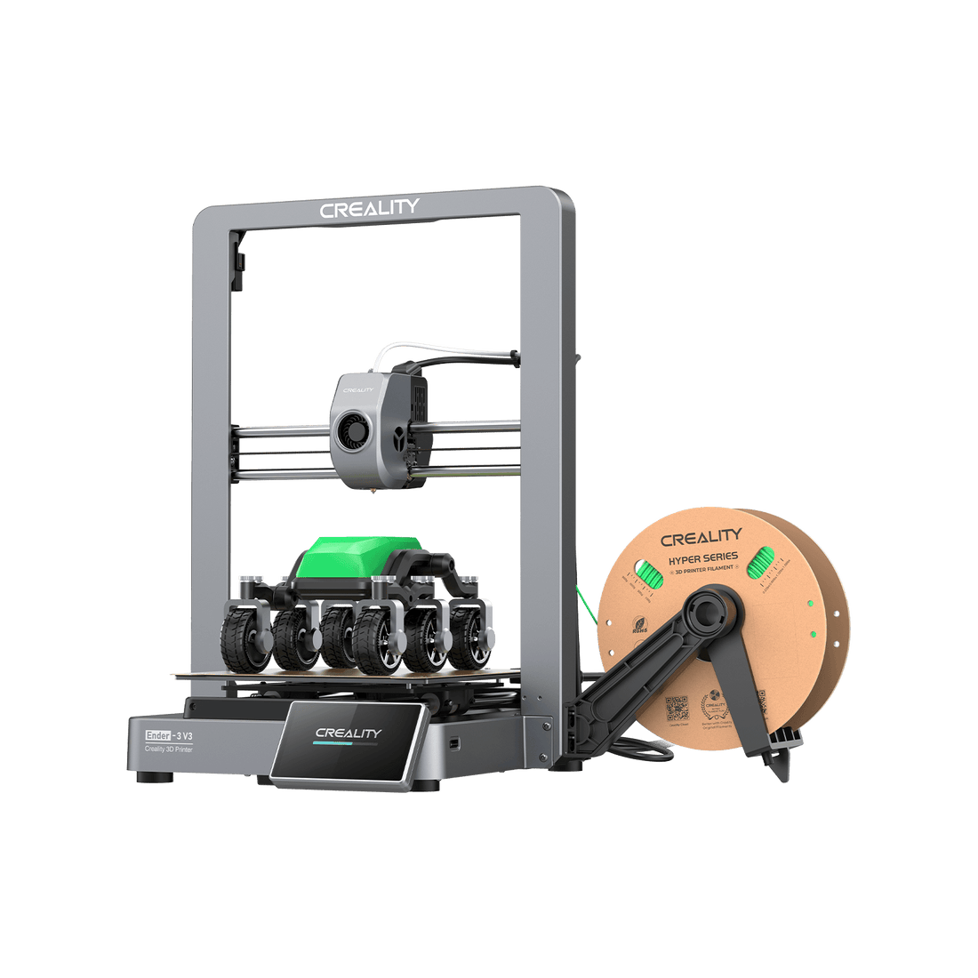Creality Ender-3 V3 CoreXZ open-frame 3D printer shown in the official product listing