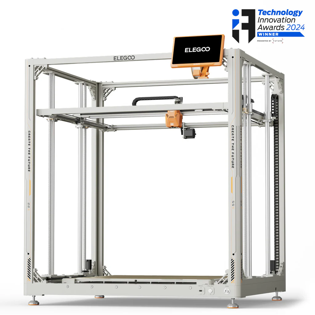 Elegoo OrangeStorm Giga large-format FDM 3D printer in the official product image
