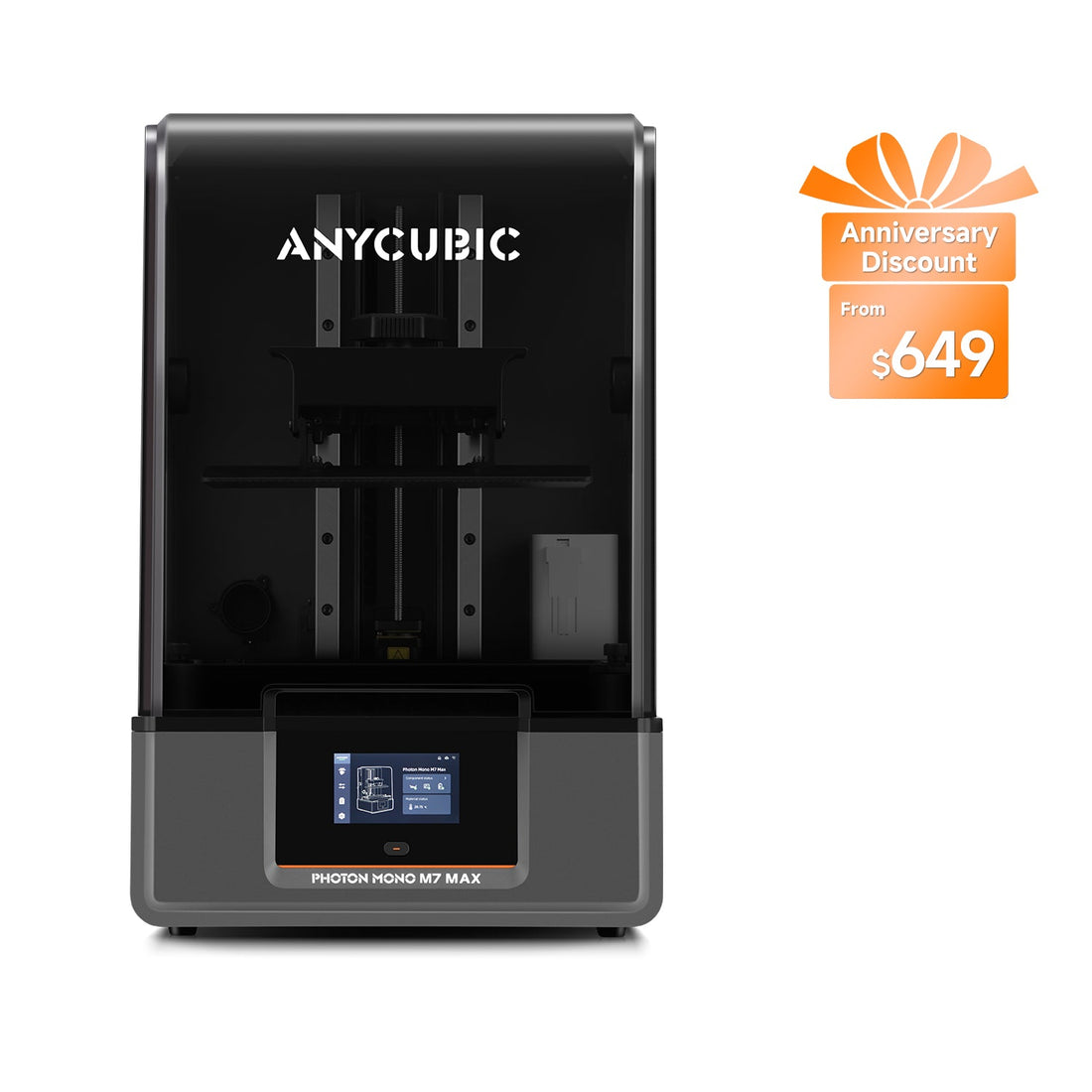 Anycubic Photon Mono M7 Max large-format resin 3D printer in official product media