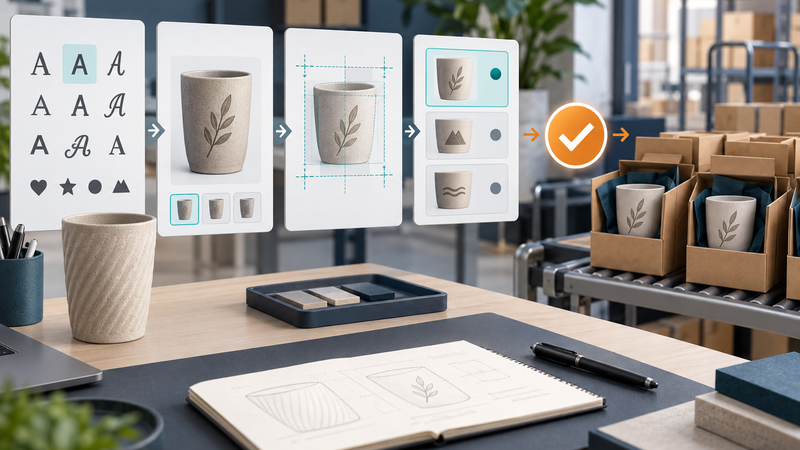 Approving Fonts, Layouts, and Personalization Templates Before Production