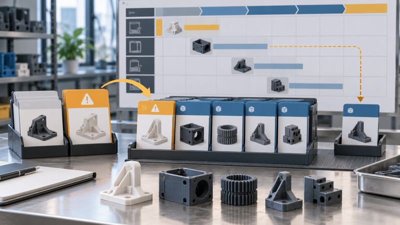 How to Use a Contract 3D Printing Supplier for Production Schedule Recovery