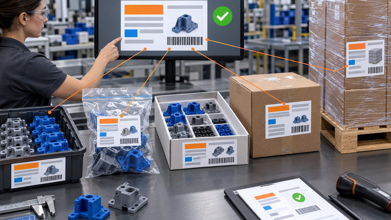 Packaging & Labeling Requirements for Production 3D Printed Parts