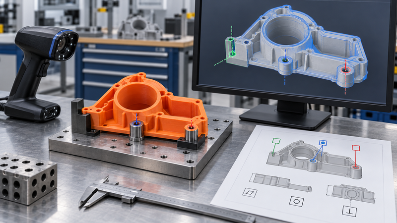 Best-Fit Alignment vs Datum-Based Alignment in 3D Scan Comparisons
