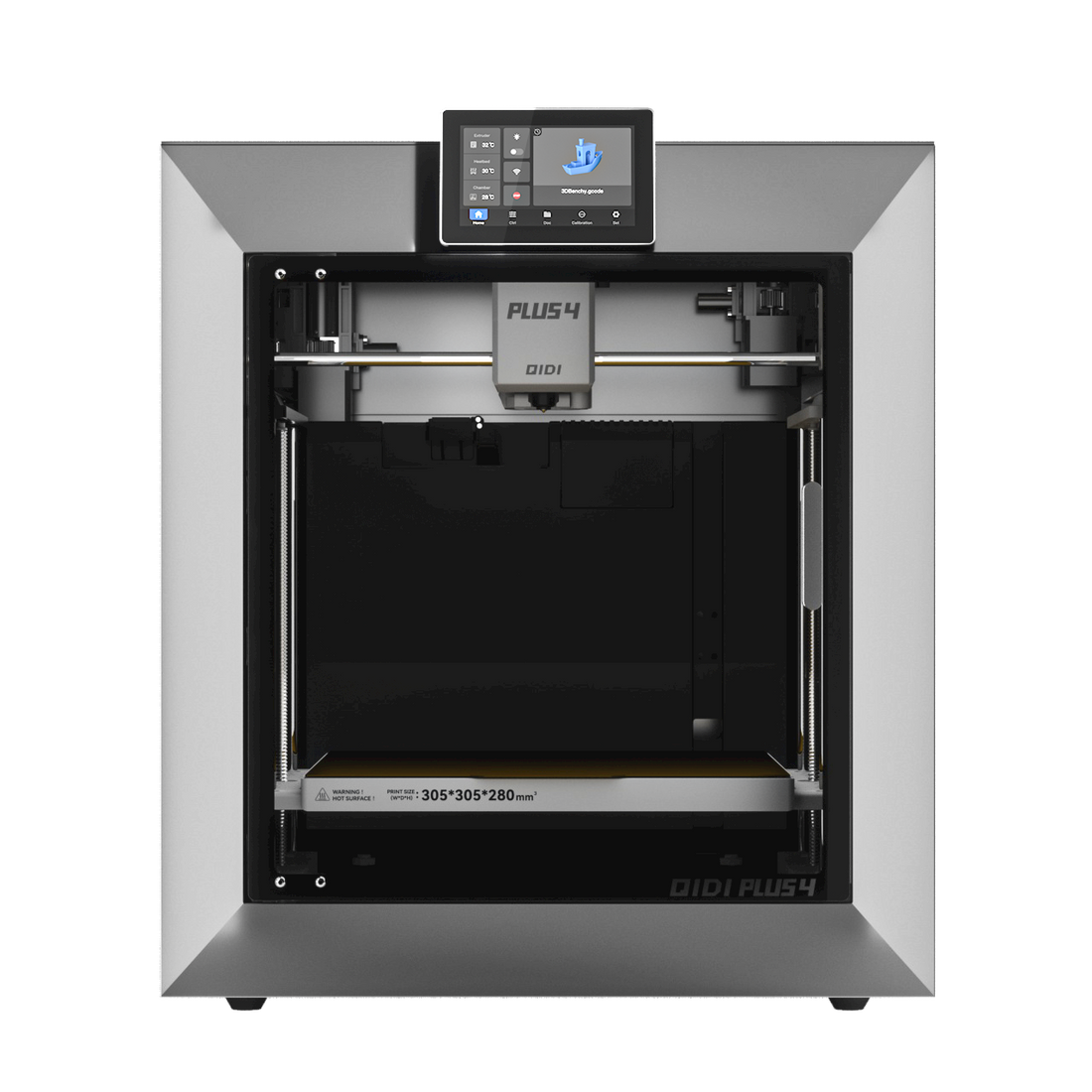 QIDI Plus4 enclosed CoreXY 3D printer shown in official QIDI product media
