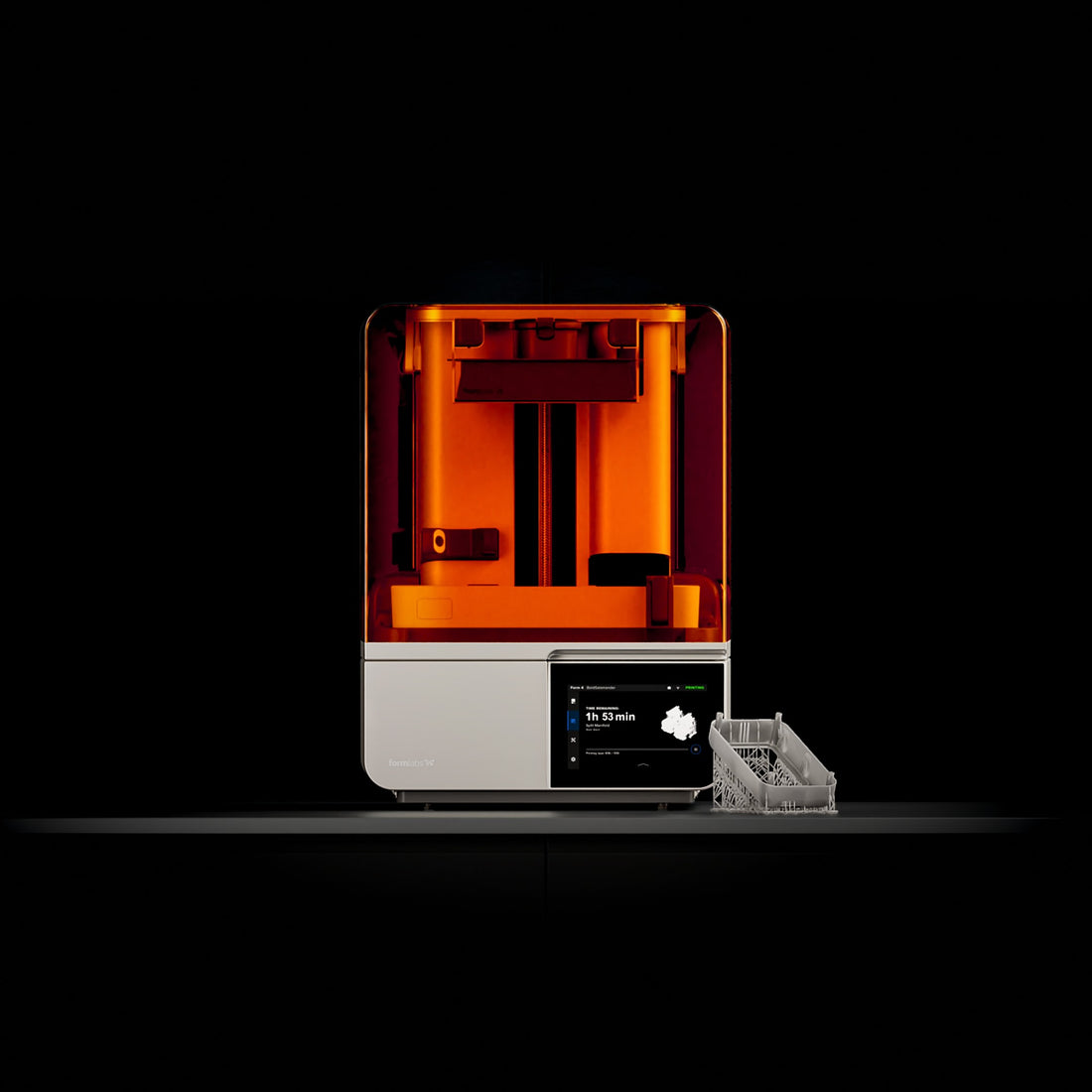 Formlabs Form 4 professional resin 3D printer shown in official product media