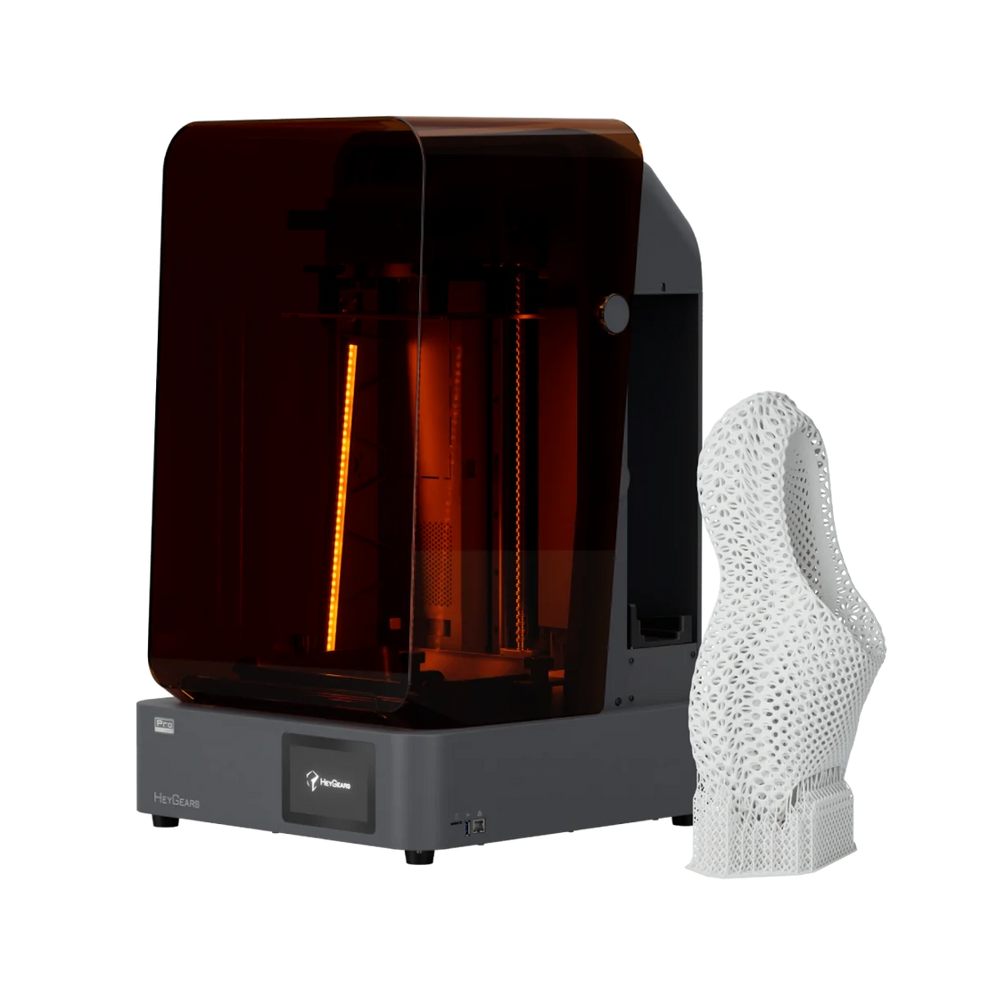 HeyGears Reflex 2 Pro large-format resin 3D printer in official product media