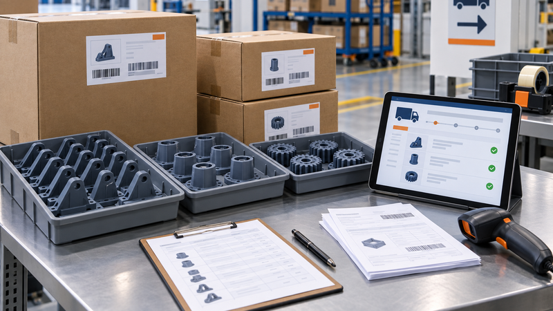 Advance Shipping Notice Requirements for Production 3D Printed Parts