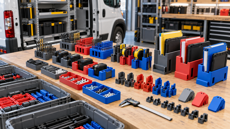 Repeat 3D Printed Tool-Organization Kits for Construction Crews