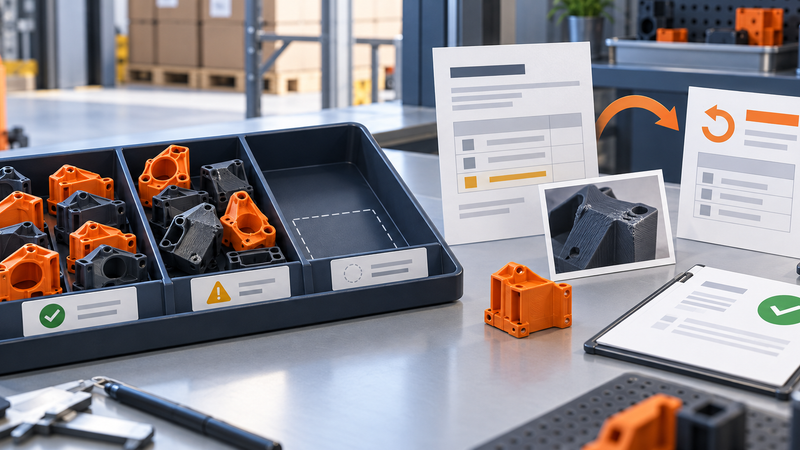 Production 3D Printing RFQ Checklist: Files, Scope & Inspection