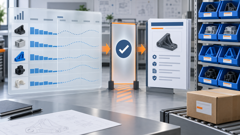 Forecasts vs Firm Releases in Recurring 3D Printing