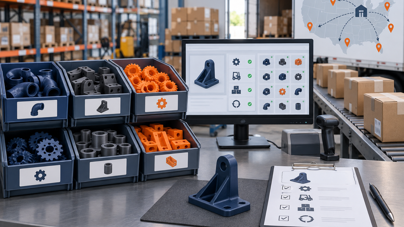 3D Printed Spare Parts Programs for Industrial Distributors