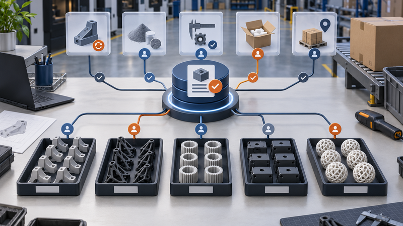 Master-Data Ownership for Multi-SKU Production Programs