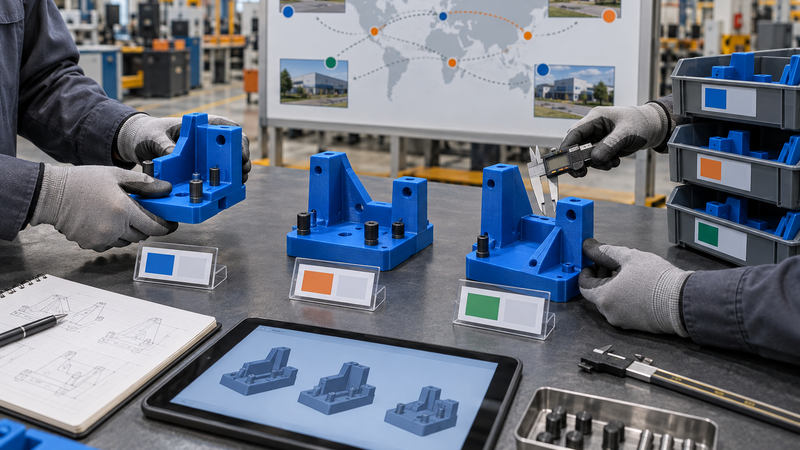 Standardizing 3D Printed Fixtures Across Multiple Plants