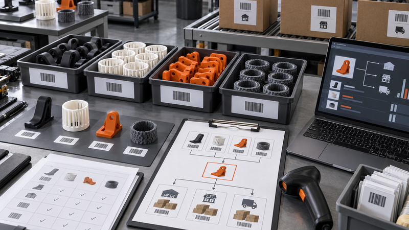 Product Recall Traceability for 3D Printed Product Catalogs