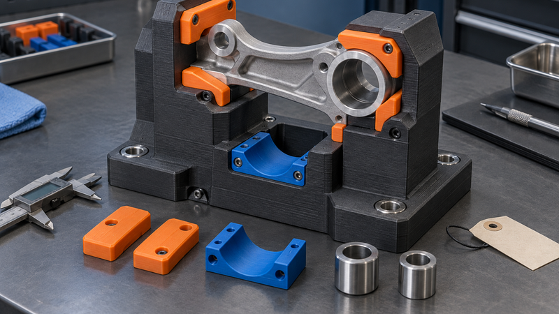 Replaceable Wear Pads and Inserts for 3D Printed Fixtures