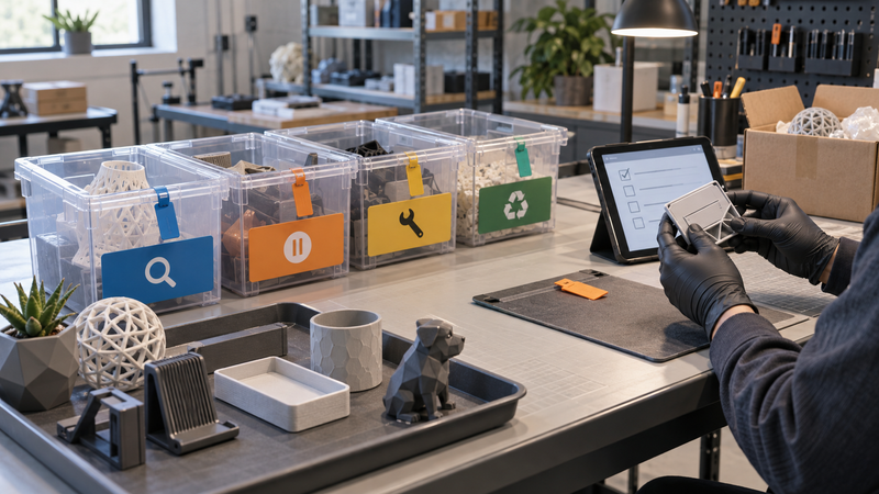 Disposition Rules for Returned Personalized 3D Printed Products