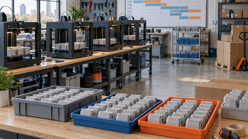 3D Printing Capacity Planning for Seasonal Demand