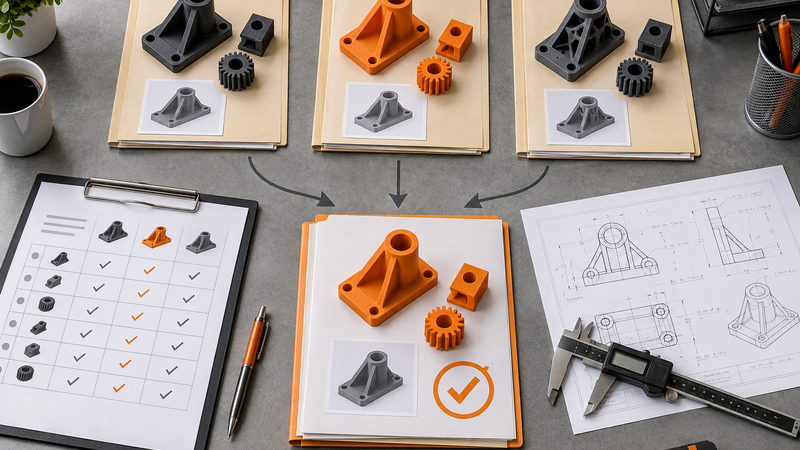 How to Document a Production 3D Printing Supplier Award Decision