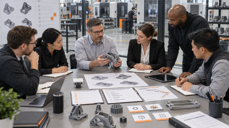 Production 3D Printing Supplier Kickoff Meeting Checklist