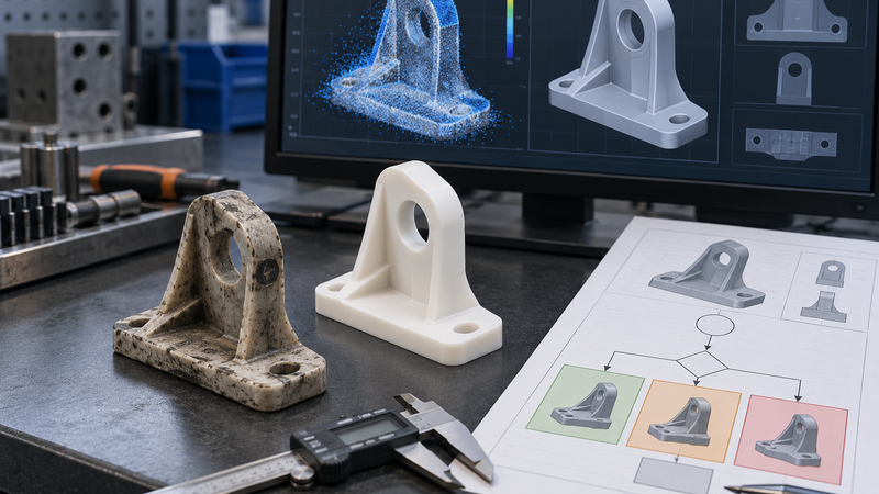 Using Multiple Physical Samples to Reconstruct Nominal CAD