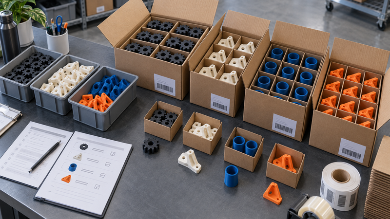 Wholesale Case-Pack Planning for Multi-SKU 3D Printed Products