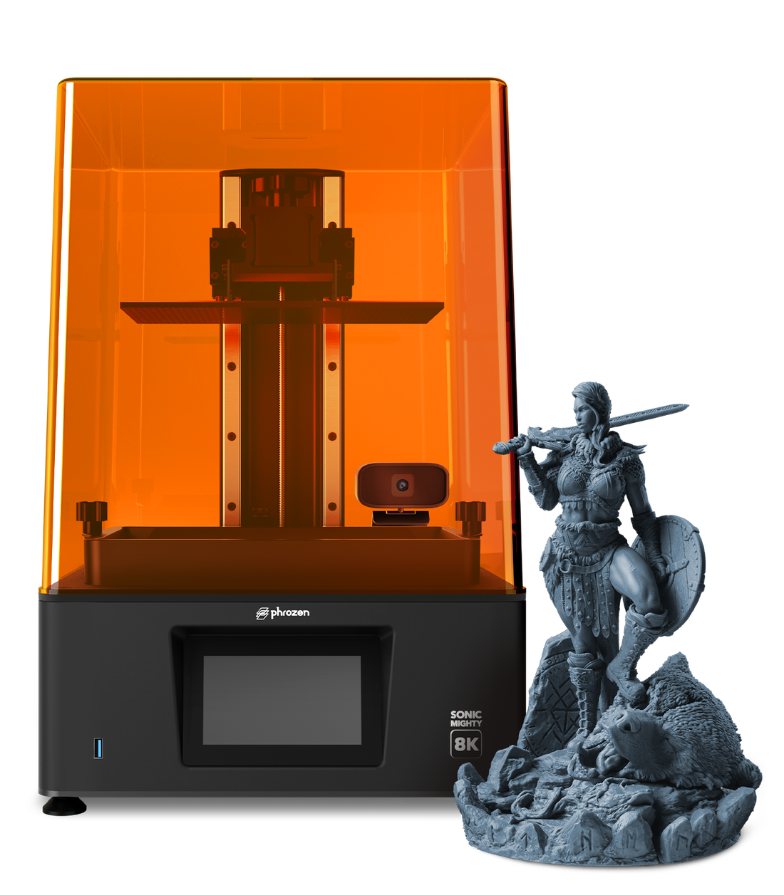 Phrozen Sonic Mighty 8K resin 3D printer in official product media