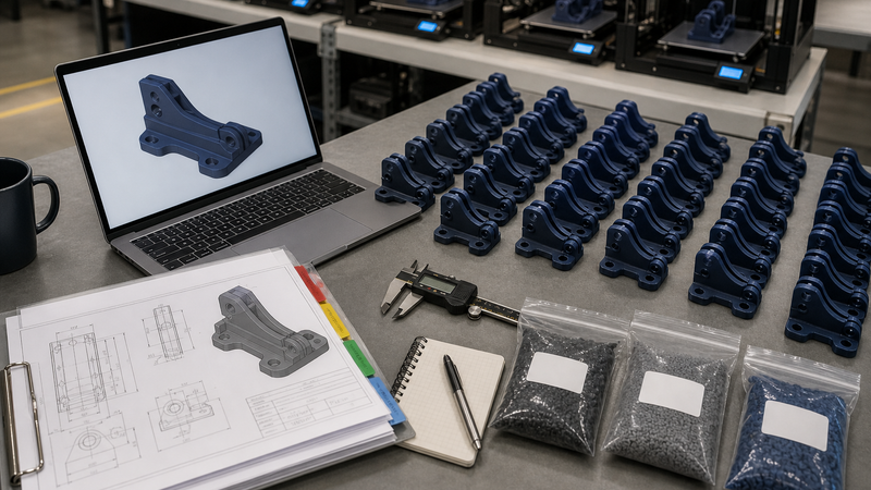 3D Print Farm Quote Checklist for 100+ Production Parts