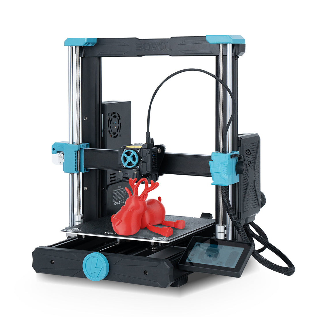 Sovol SV06 ACE open-frame Klipper 3D printer shown in official product photography