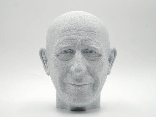 King Charles III Bust – 3D Printed Bust Sculpture | Royal Statue for Office Decor