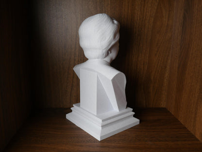 Eleanor Roosevelt Bust – Human Rights Statue | 3D Printed First Lady Sculpture