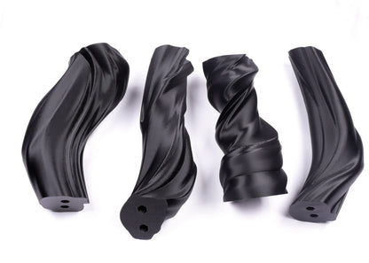 Fearne Staff 3D Printed Kit of the Adder all Black Critical Role Cosplay Prop Nature Cosplay Ready to Paint and Assemble 6ft Tall Calloway