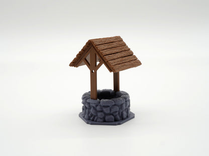 Wellspring Well Hero Scape Single Hex Obstacle | Tabletop Terrain Structure Piece | Miniature Board Game Heroscape Pieces Water by JCSFY