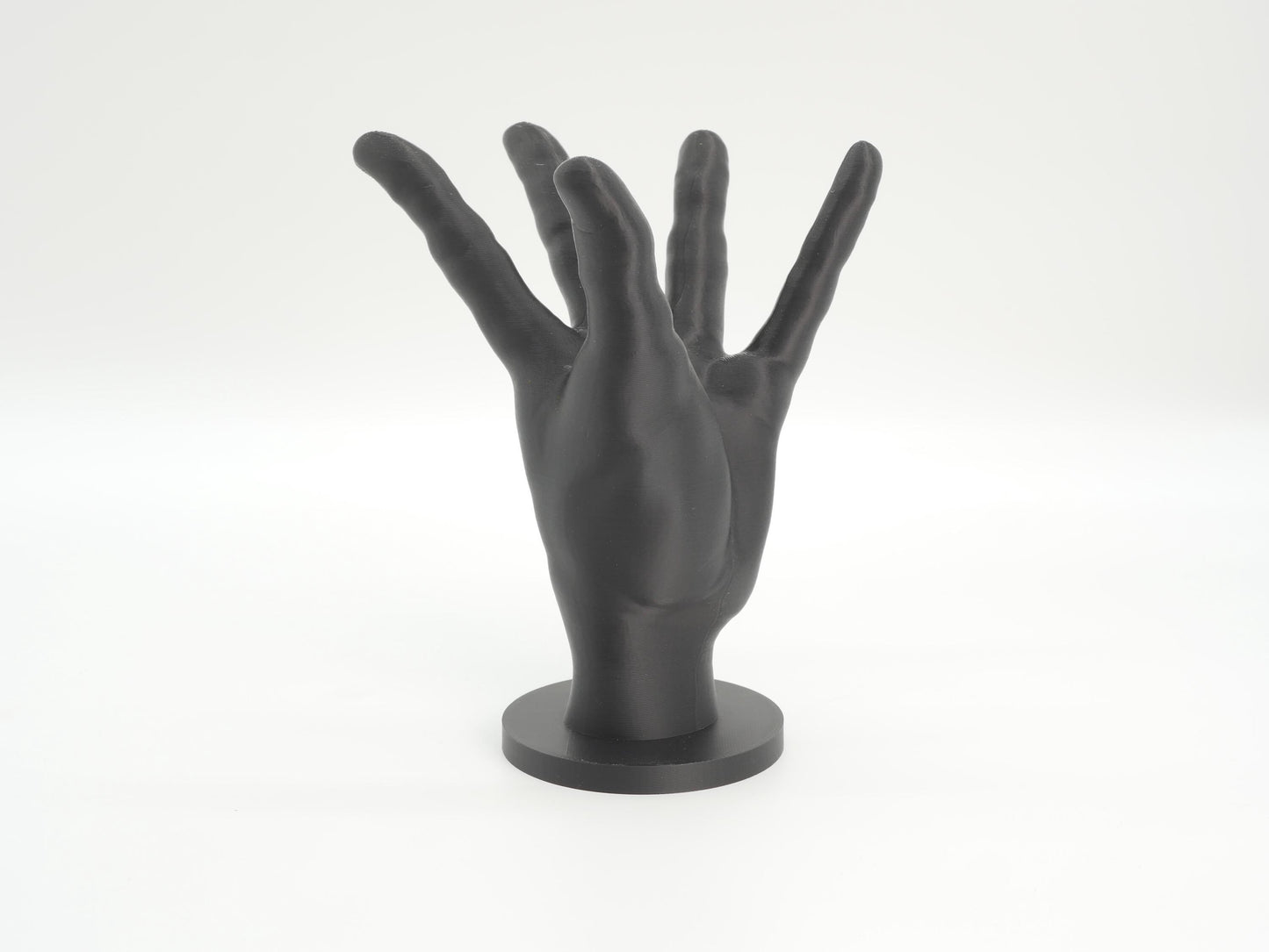 Mage Hand Staff Topper for Cosplay Sorcerer DnD Wizard | Orb Holding Hand Walking Stick Elf Elden Wand| 3D Printed Fantasy Cane Kit by JCSFY