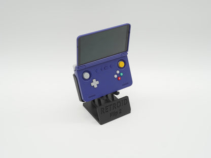 Display Stand for Retroid Flip 2 RFLIP2 RFLIP with Charging Space | Dock Shelf Unit Gaming Retro Device Compatible with JCSFY Grips