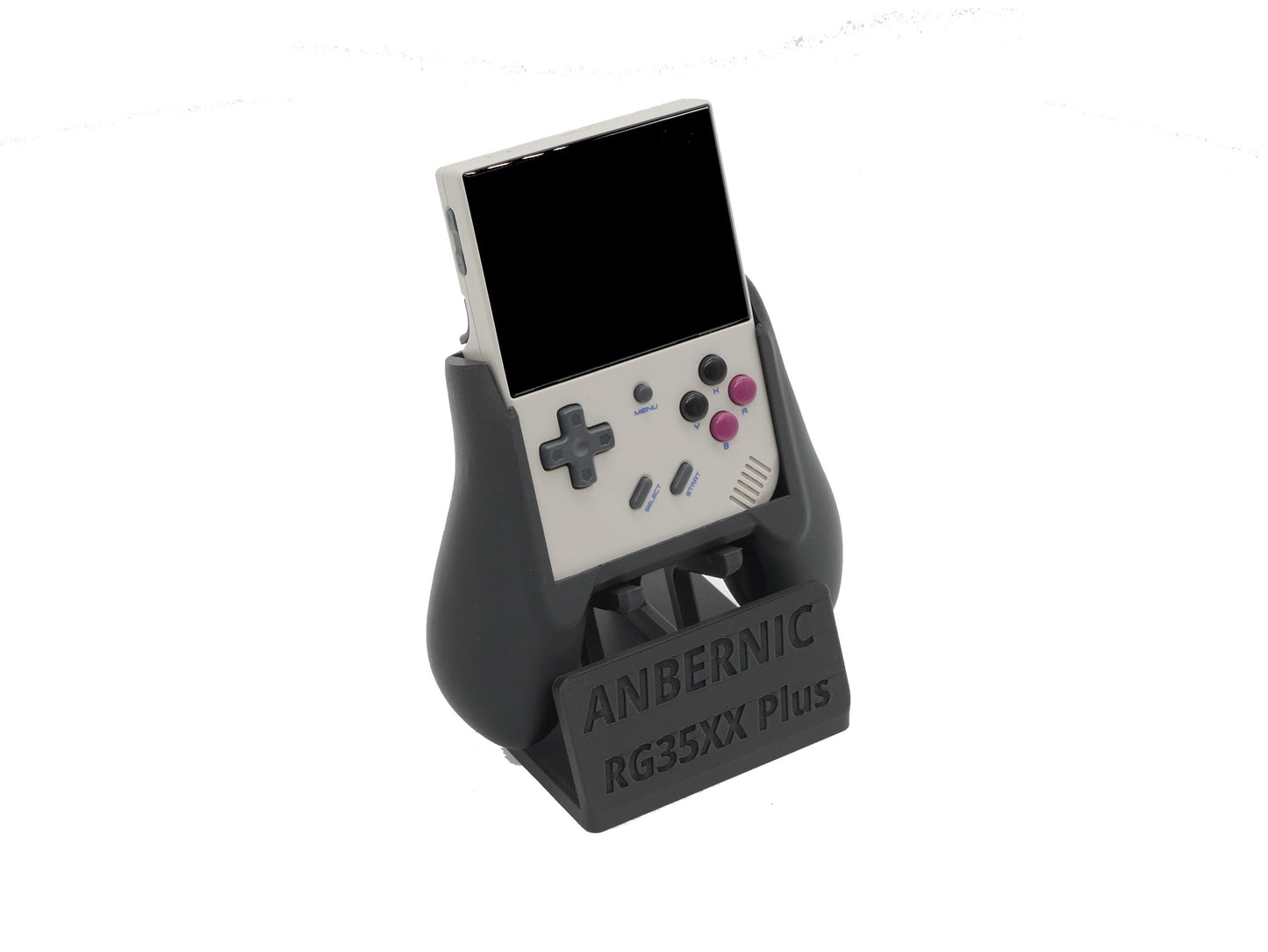 Display Stand for RG35XX Plus Anbernic 35XX with Charging Space | Dock Shelf Unit Gaming Retro Device Compatible with JCSFY Grips