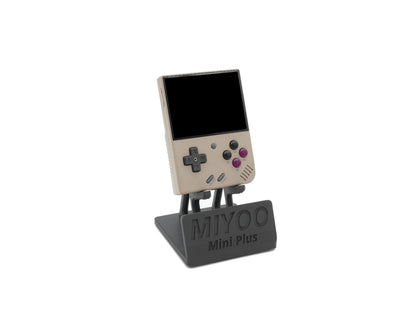 Display Stand for Miyoo Mini Plus MMP + with Charging Space | Dock Shelf Unit Gaming Retro Device Compatible with JCSFY Grips