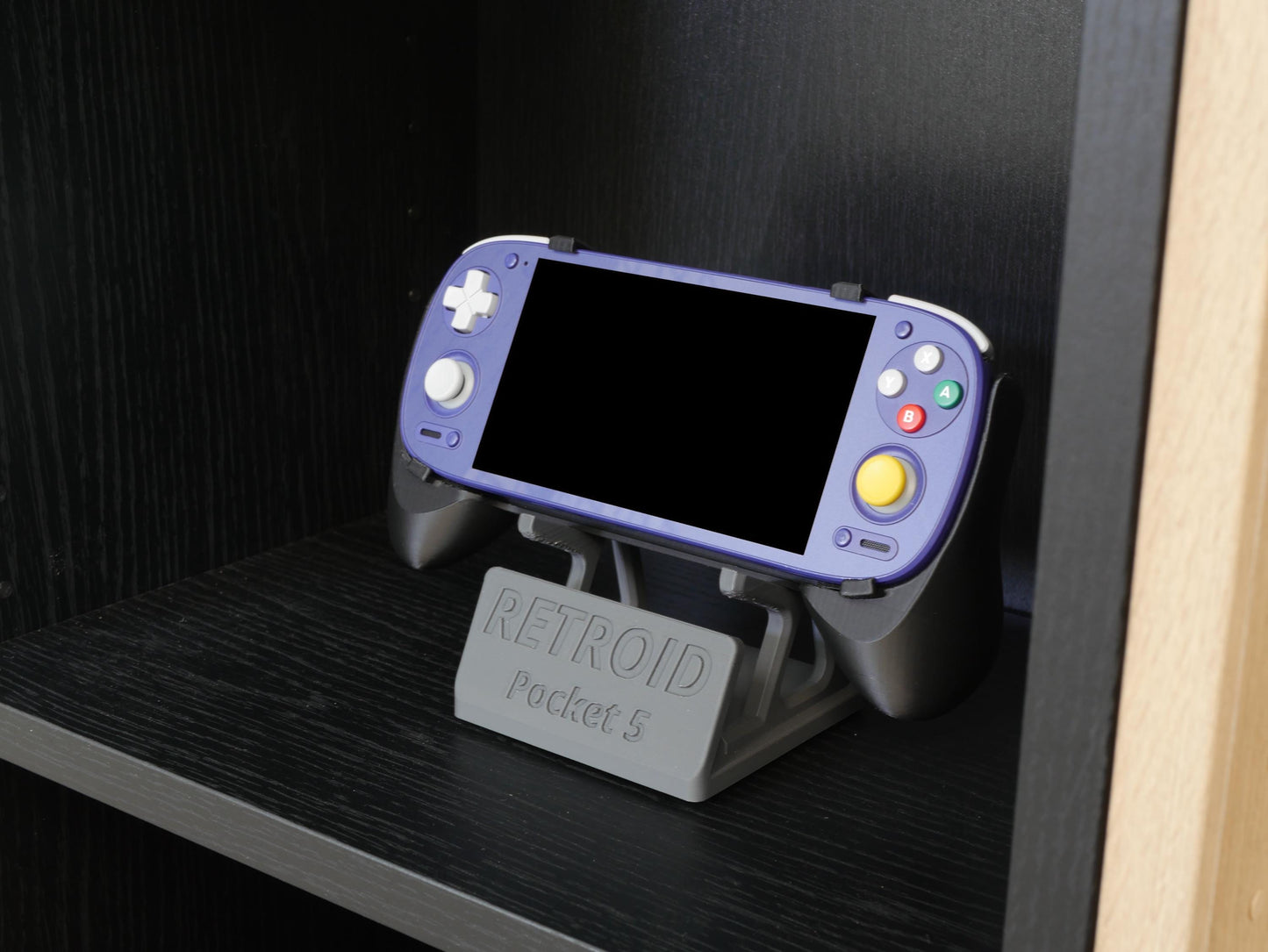 Display Stand for Miyoo A30 with Charging Space | Dock Shelf Unit Gaming Retro Device Compatible with JCSFY Grips