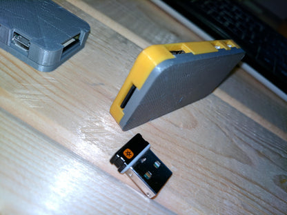 Raspberry Pi Zero W Simple Case - Black PLA JCSFY 3D Printed Simple Click In Place