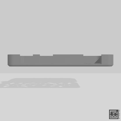 Raspberry Pi Zero W Simple Case - Black PLA JCSFY 3D Printed Simple Click In Place