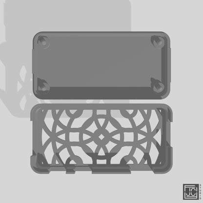 Raspberry Pi Zero W Simple Case - Black PLA JCSFY 3D Printed Simple Click In Place