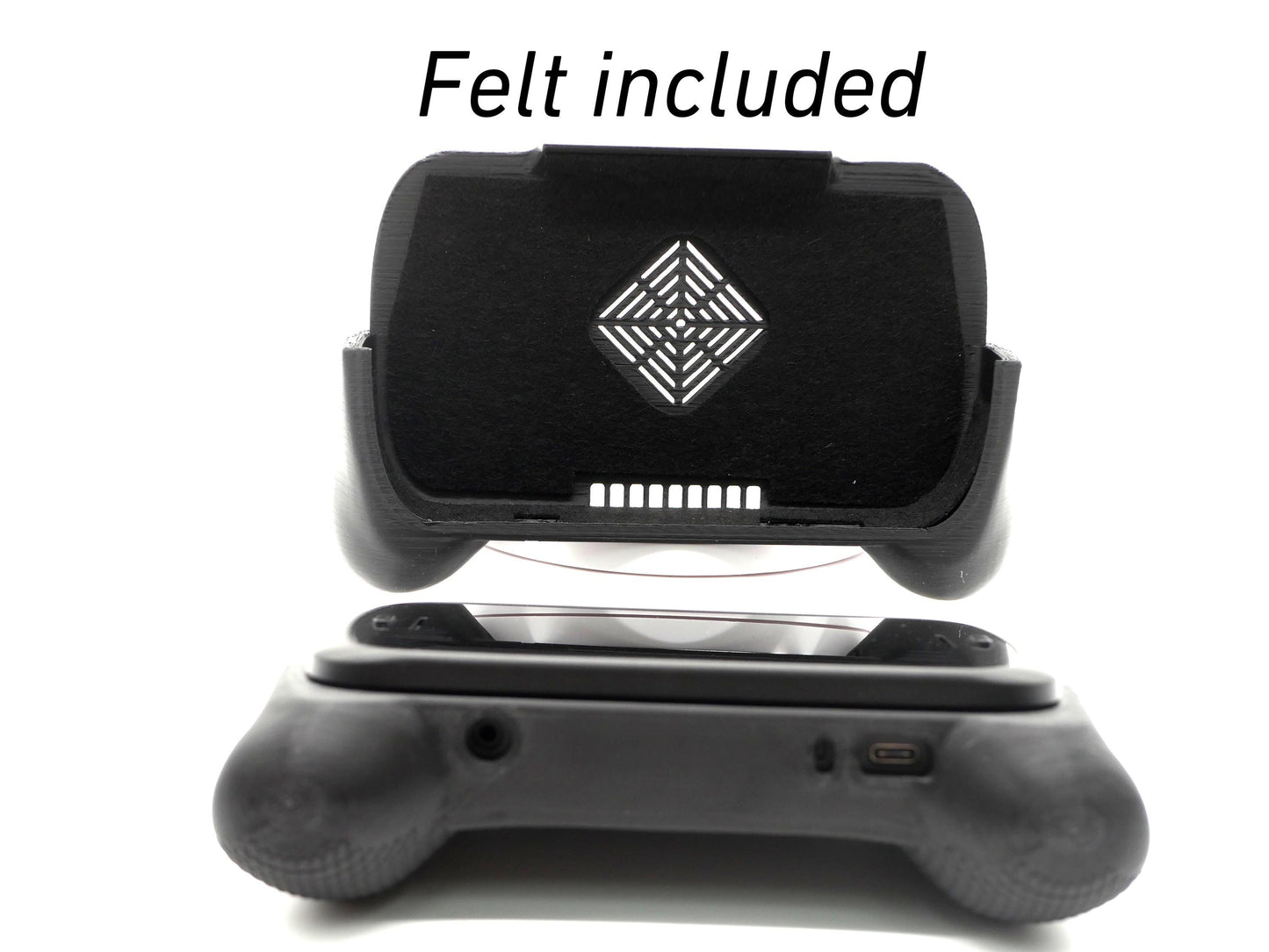 Felt Comfort Grip for Anbernic RG Slide Thick Comfort Grip with Felt Wrap Ergonomic RG-Slide Handheld Deluxe