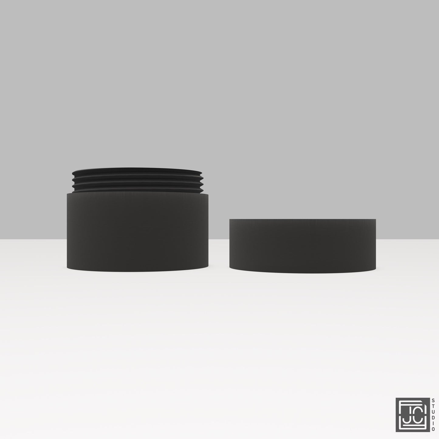 Memory Card Holder - Black Plastic - Compact Storage Solution for 6 Cards with Screw-On Lid - JCSFY 3D Printed