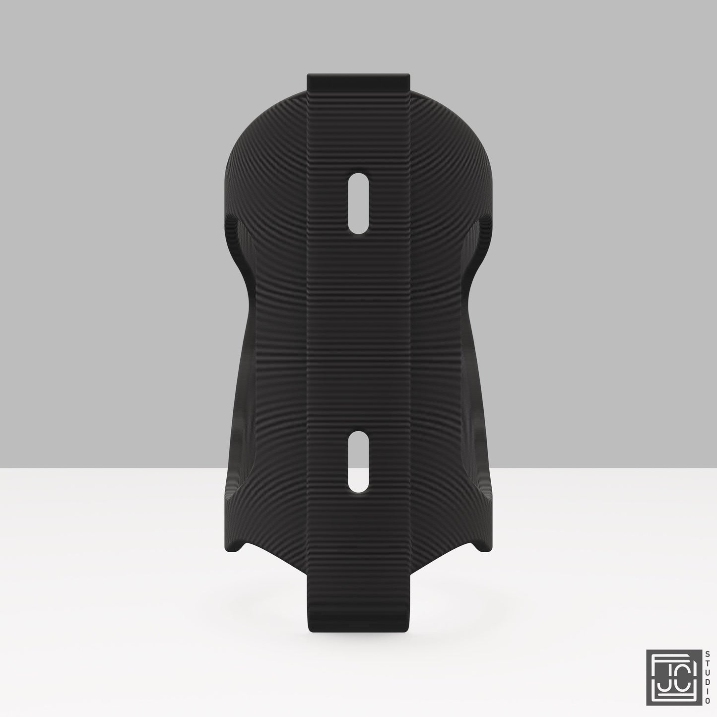 Bike Water Bottle Holder - Black PLA Plastic - Secure Mounting Cage for Cycling Enthusiasts & Outdoor Adventures - JCSFY 3D Printed