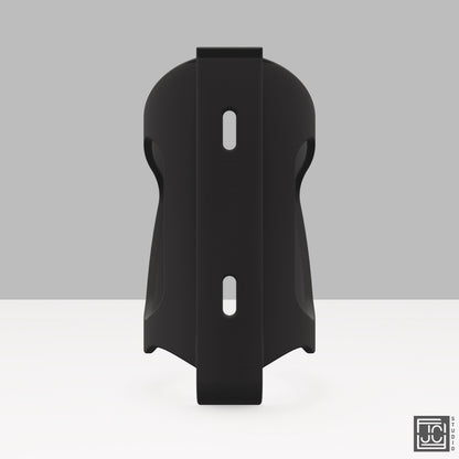 Bike Water Bottle Holder - Black PLA Plastic - Secure Mounting Cage for Cycling Enthusiasts & Outdoor Adventures - JCSFY 3D Printed