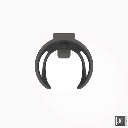 Bike Water Bottle Holder - Black PLA Plastic - Secure Mounting Cage for Cycling Enthusiasts & Outdoor Adventures - JCSFY 3D Printed