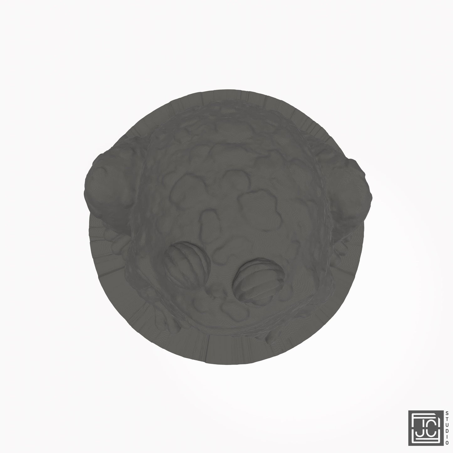 Garden Toad Figurine - Whimsical Outdoor Decor - Realistic Amphibian Sculpture - JCSFY 3D Printed