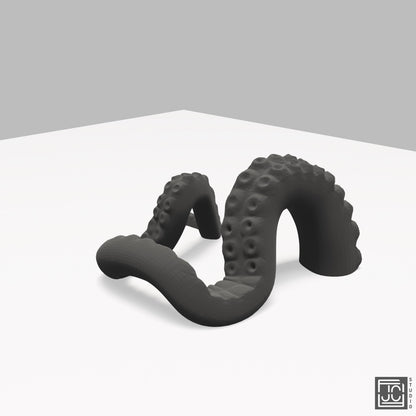 Octopus Phone Stand - Ocean Themed Desk Accessory - Marine Life Decor And Home Office Setup - Aquarium Sea Water Tank - JCSFY 3D Printed