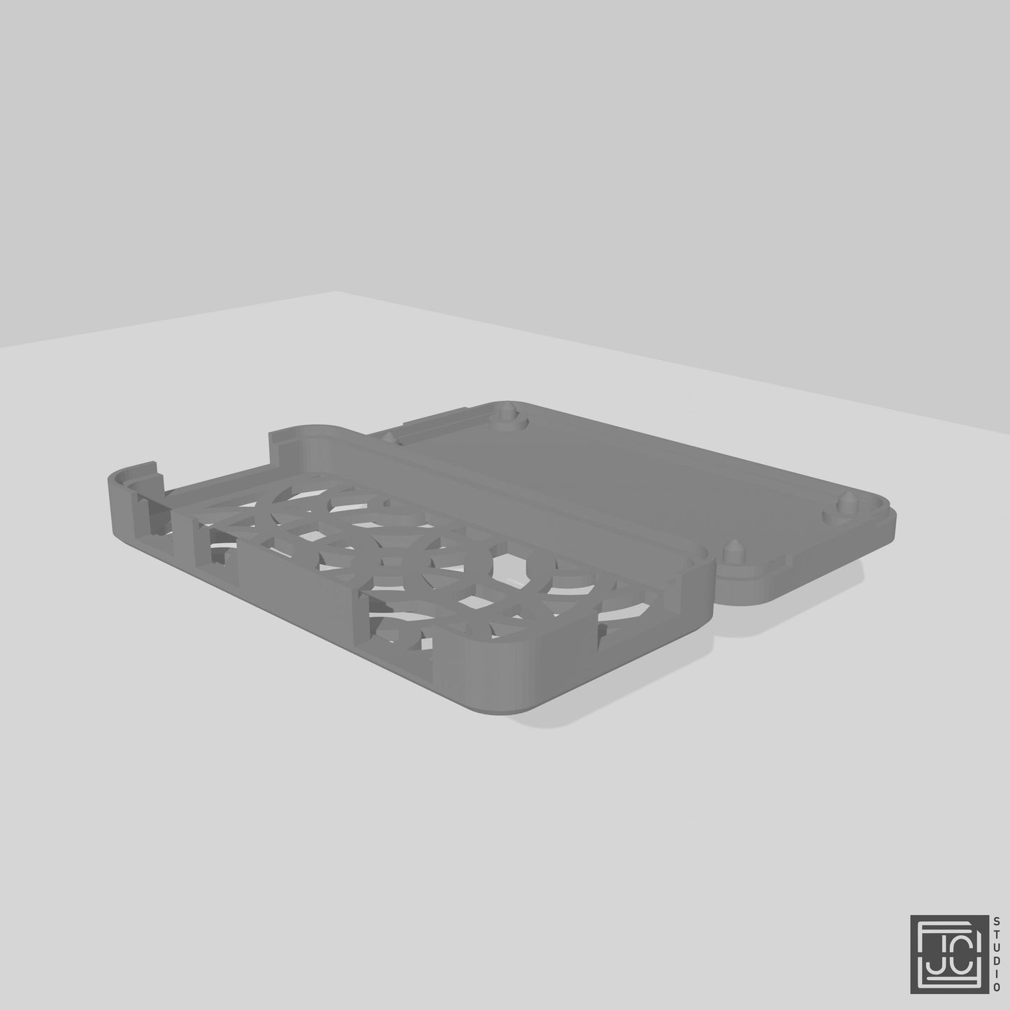 Raspberry Pi Zero W Simple Case - Black PLA JCSFY 3D Printed Simple Click In Place