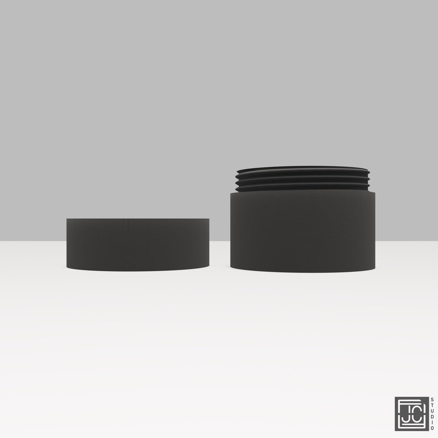 Memory Card Holder - Black Plastic - Compact Storage Solution for 6 Cards with Screw-On Lid - JCSFY 3D Printed